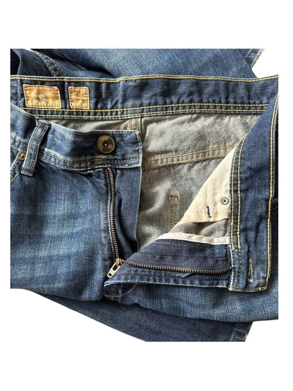 Tre Vero Distressed Jeans Size 32/30 - Picture 5 of 11